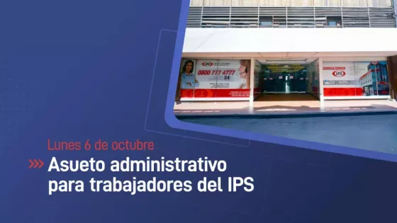104198-habra-asueto-administrativo-para-trabajadores-del-ips-el-lunes-6-de-octubre